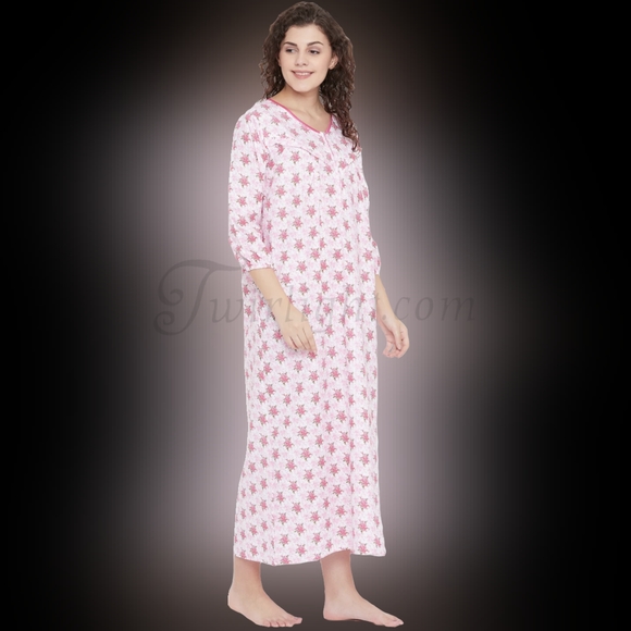 Floral Nightgown - Picture 3 of 3